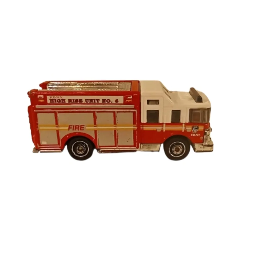 Red Fire Truck Toy Set